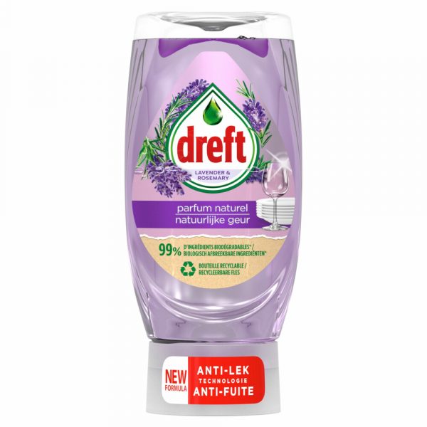 Dreft Naturals Afwasmiddel Lavender&Rosemary 370 ml