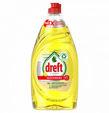 Dreft Platinum Quickwash Afwasmiddel Citroen 780 ml