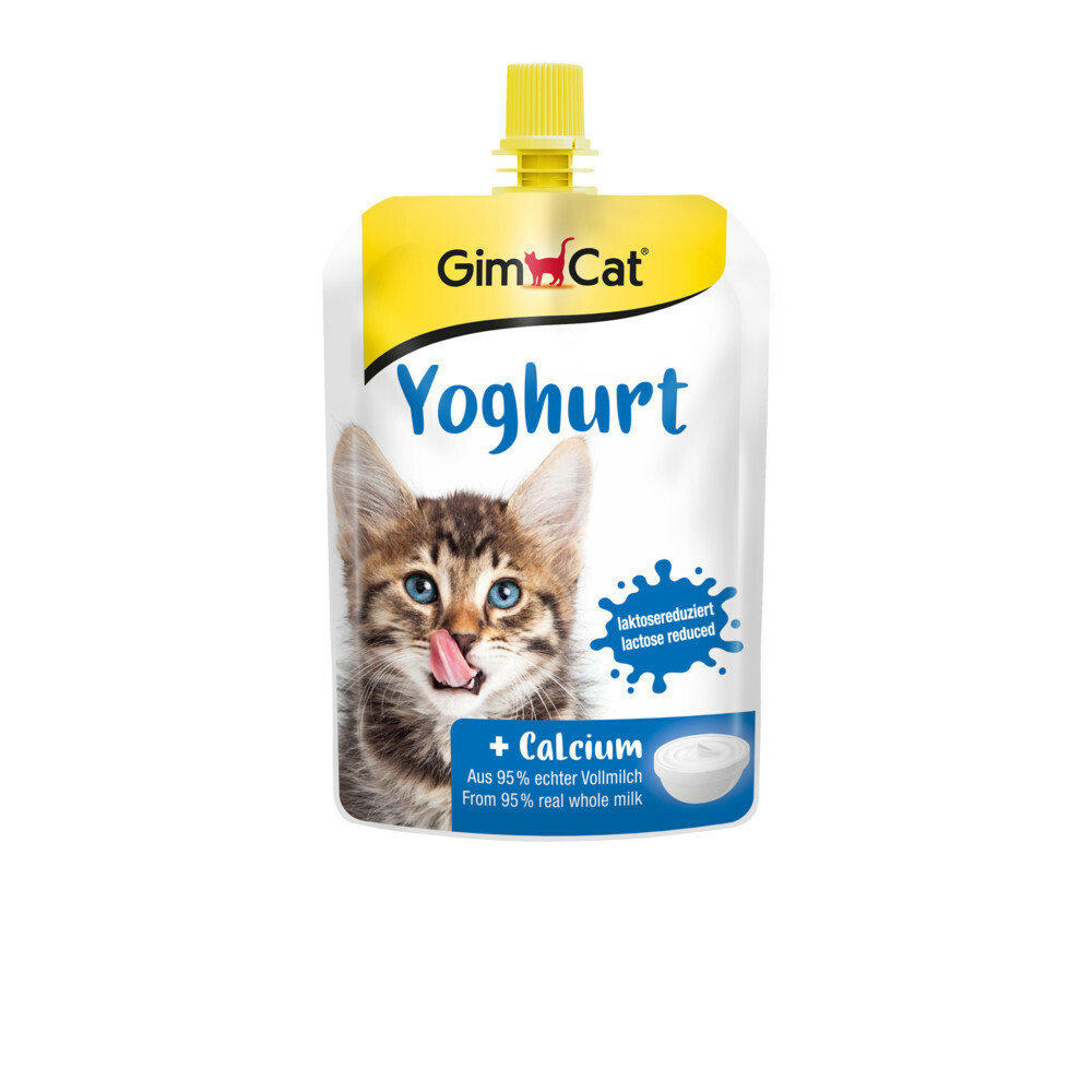 GimCat Yoghurt Pouch voor Katten 150 gr