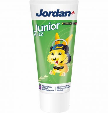 15x Jordan Tandpasta Junior 6-12 jaar 50 ml