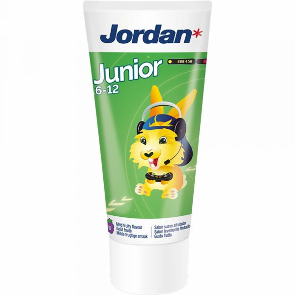 15x Jordan Tandpasta Junior 6-12 jaar 50 ml