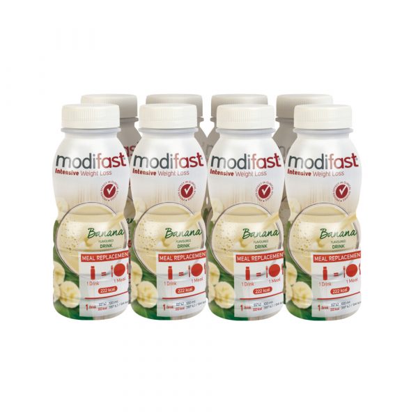 8x Modifast Intensive Drink Banaan 236 ml