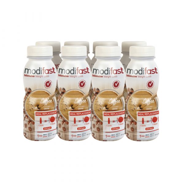 8x Modifast Intensive Drink Koffie 236 ml