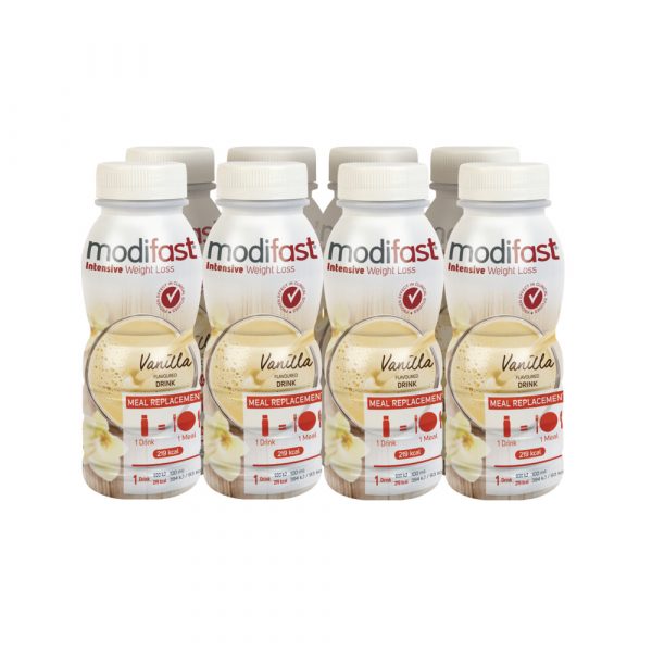 8x Modifast Intensive Drink Vanille 236 ml