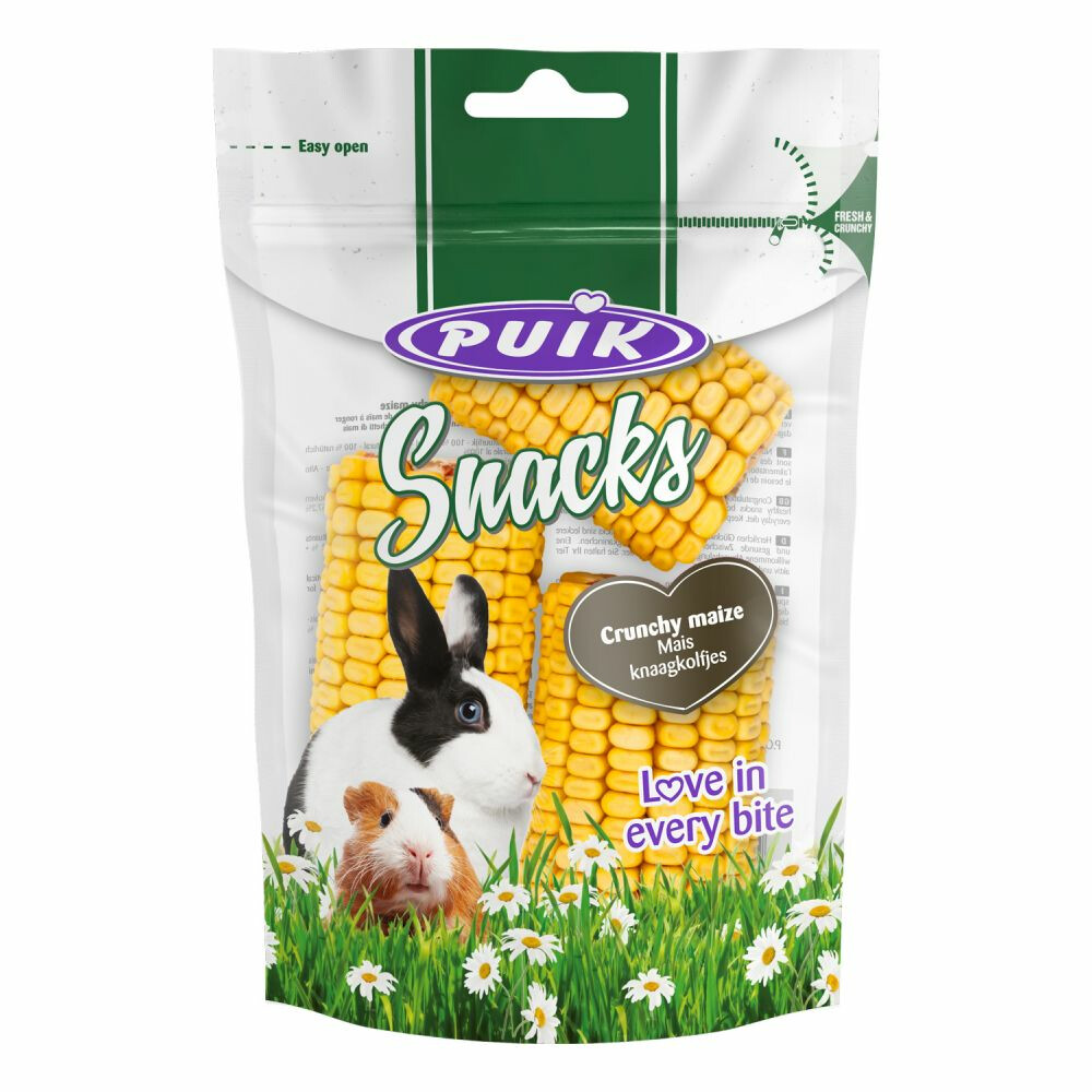 Puik Snacks Mais Knaagkolfjes 3 stuks