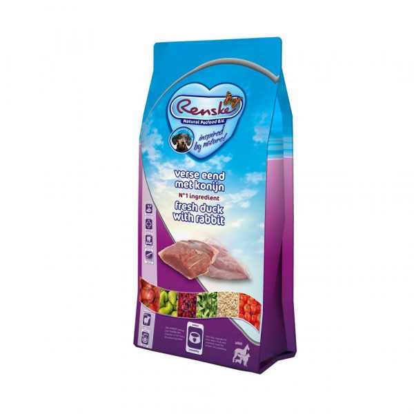 Renske Super Premium Adult Eend - Konijn 600 gr