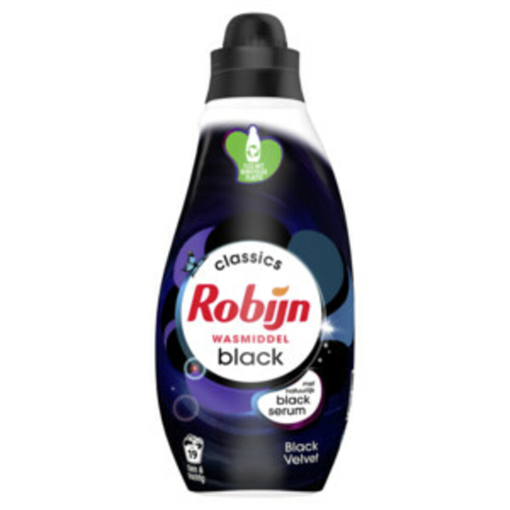 Robijn Klein&Krachtig Wasmiddel Black Velvet 665 ml