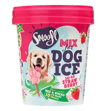 Smoofl Honden IJsmix Aardbei 160 gr