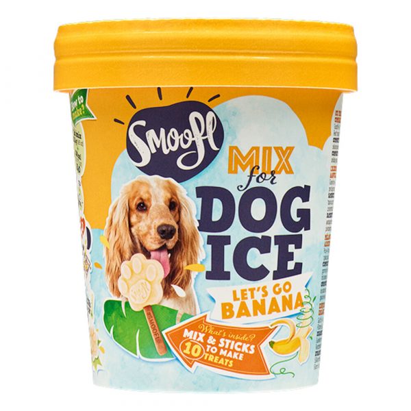 Smoofl Honden IJsmix Banaan 160 gr