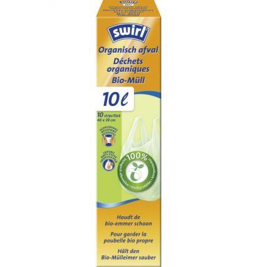 Swirl Pedaalemmerzakken Bio 10 liter 10 stuks