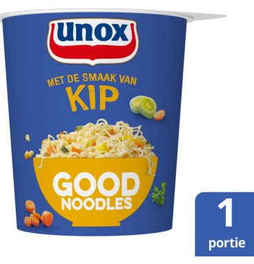 8x Unox Good Noodles Cup Kip 65 gr