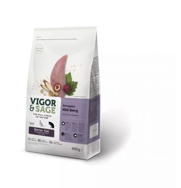 Vigor&Sage Kattenvoer Senior Well-Being Astragalus 400 gr