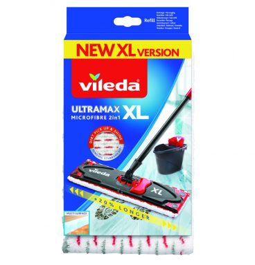 Vileda UltraMax Power 2in1 XL - Vervanging Wit Rood