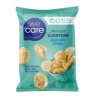 WeCare Everyday Chips Zeezout 25 gr