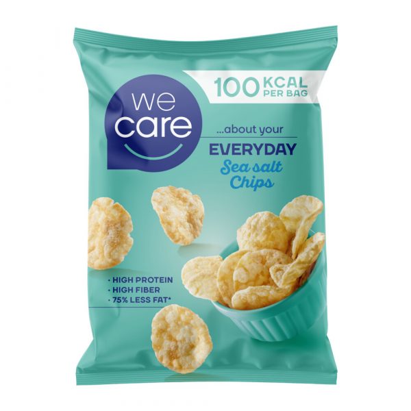 WeCare Everyday Chips Zeezout 25 gr