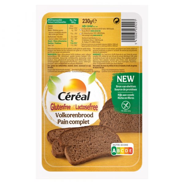 Céréal Volkorenbrood 230 gr