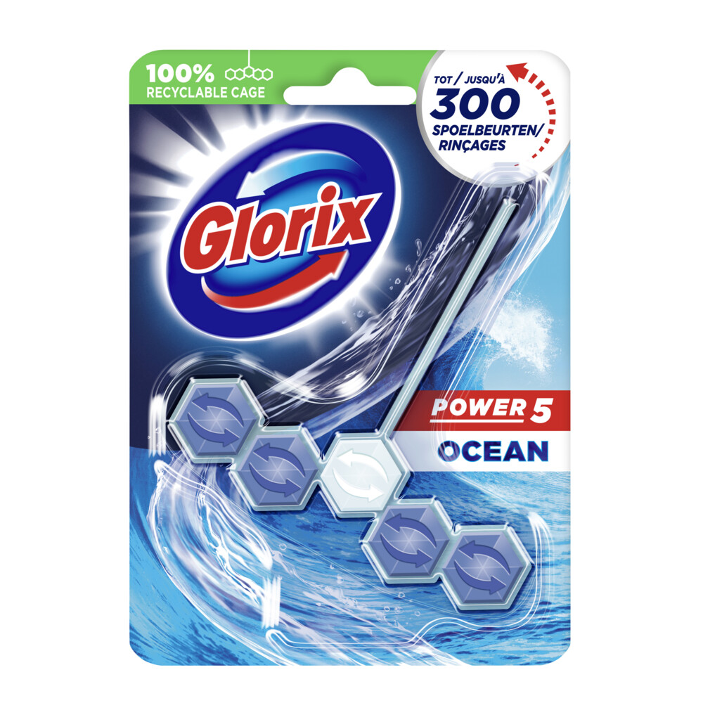 Glorix Toiletblok Power 5 Ocean