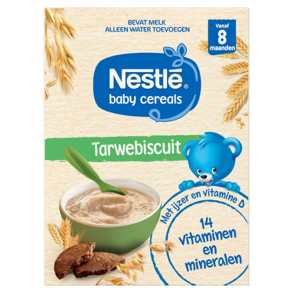 Nestle Ontbijtpapje 8+ mnd Tarwebiscuit 250 gr