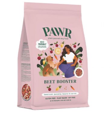 PAWR Plantaardig Hondenvoer Beef Booster 750 gr