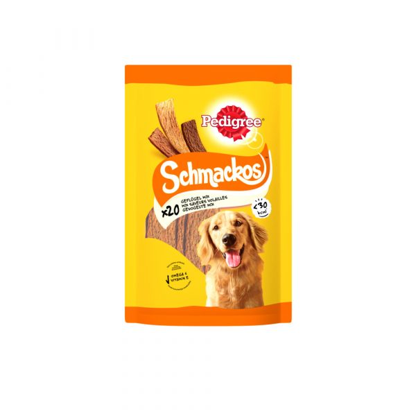 Pedigree Schmackos Gevogelte 144 gr