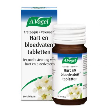 A.Vogel Crataegus Hart en bloedvaten 80 tabletten