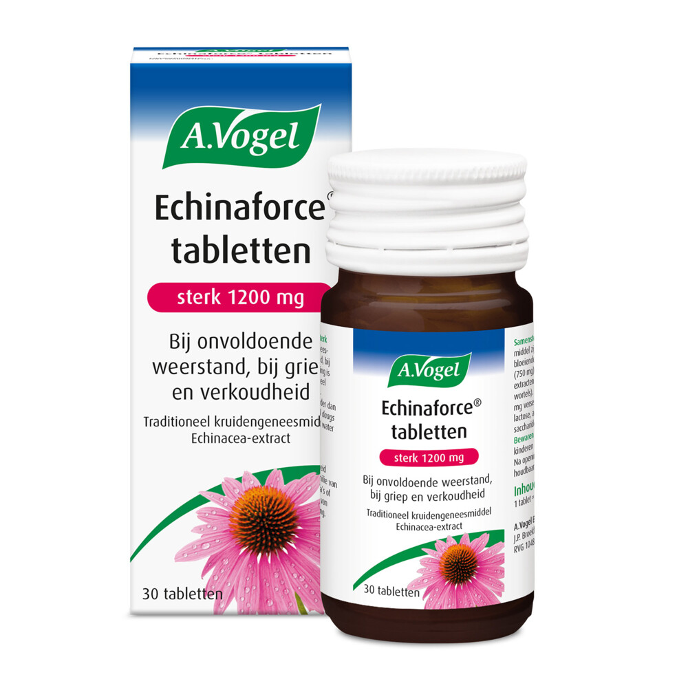 A.Vogel Echinaforce Sterk 1200 mg 30 tabletten