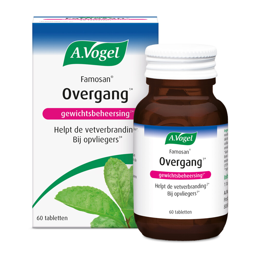 A.Vogel Famosan Overgang Gewichtsbeheersing 60 tabletten