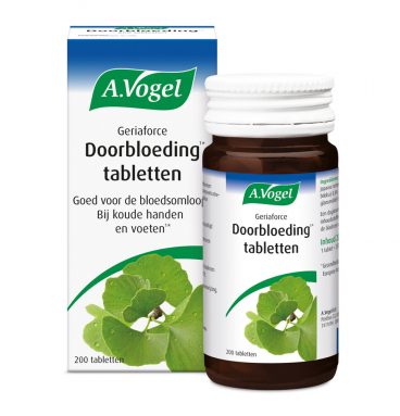 2x A.Vogel Geriaforce Doorbloeding 200 tabletten