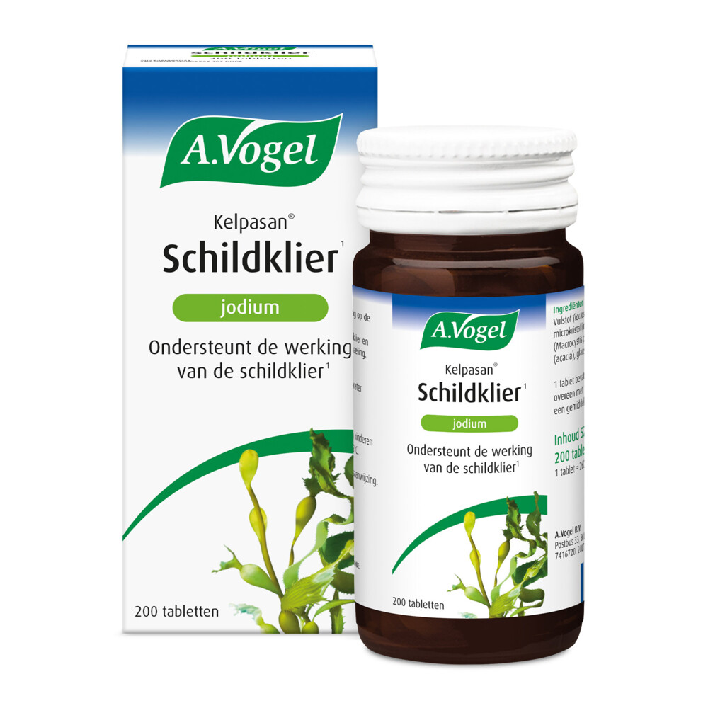 A.Vogel Kelpasan Schildklier 200 tabletten