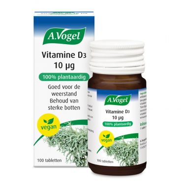 A.Vogel Vitamine D3 10 ug 100 tabletten