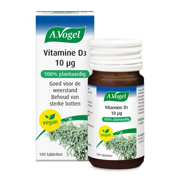 A.Vogel Vitamine D3 10 ug 100 tabletten