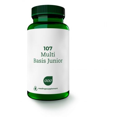 AOV 107 Multi Basis Junior 60 kauwtabletten