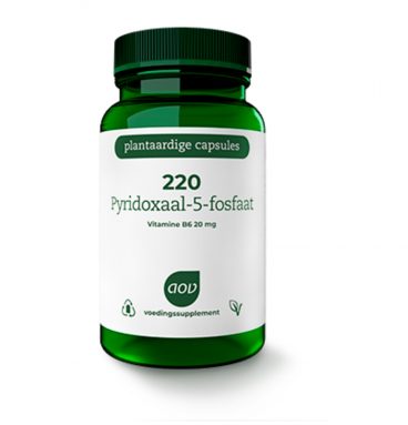 AOV 220 Pyridoxaal-5-fosfaat 60 vegacaps