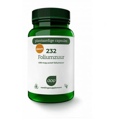 AOV 232 Foliumzuur (400 mcg) 60 capsules