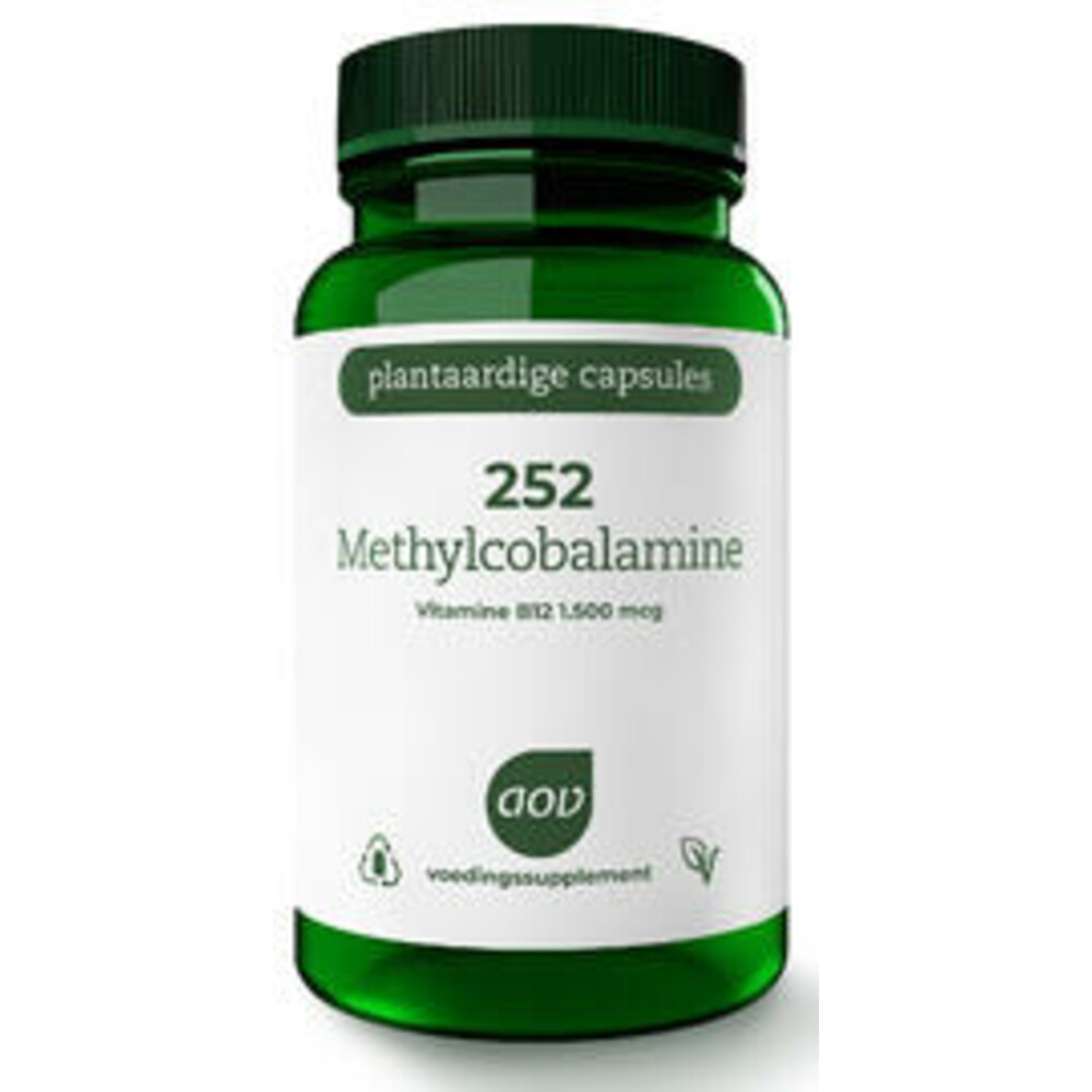 AOV 252 Methylcobalamine (1.500 mcg) 60 vegacaps