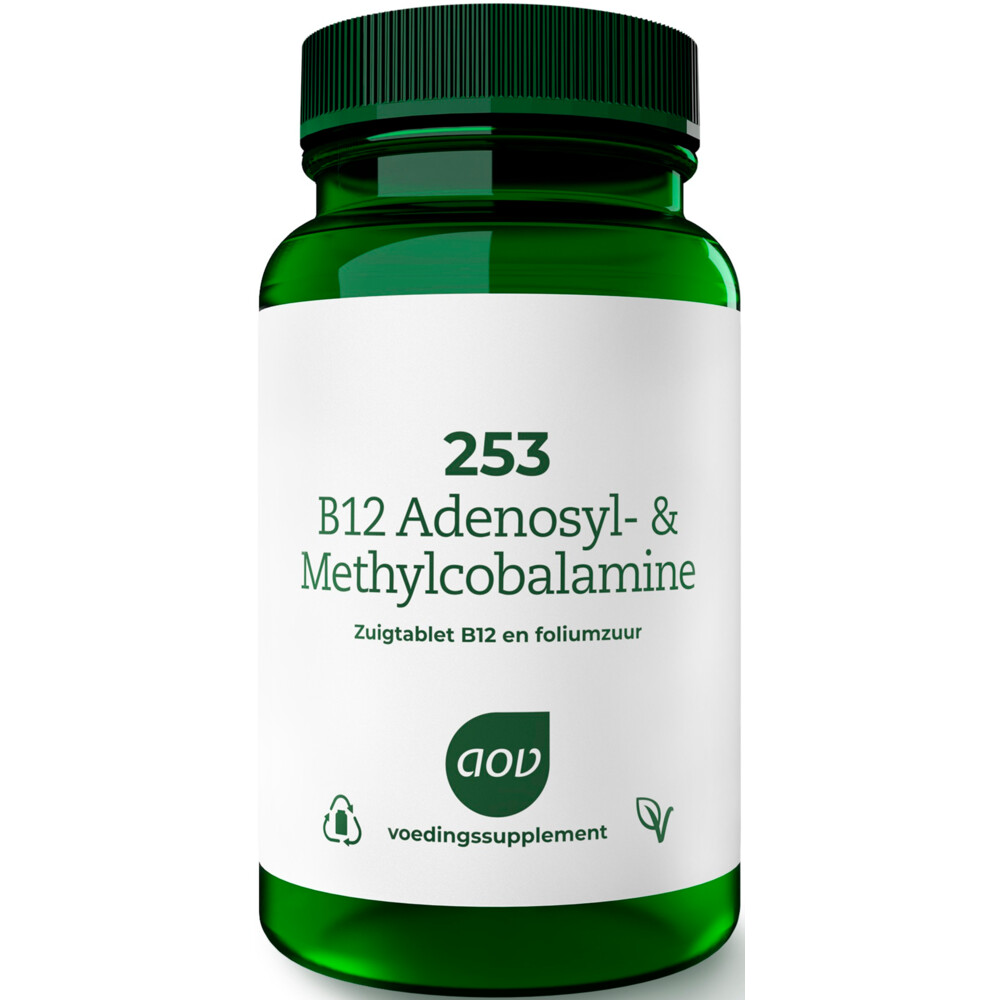 AOV 253 B12 Adenosyl-&Methylcobalamine 60 zuigtabletten