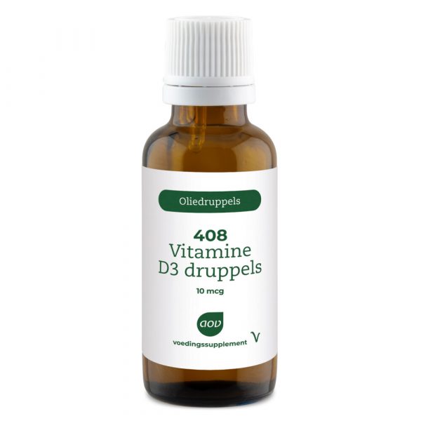 AOV 408 Vitamine D3 druppels 25 ml