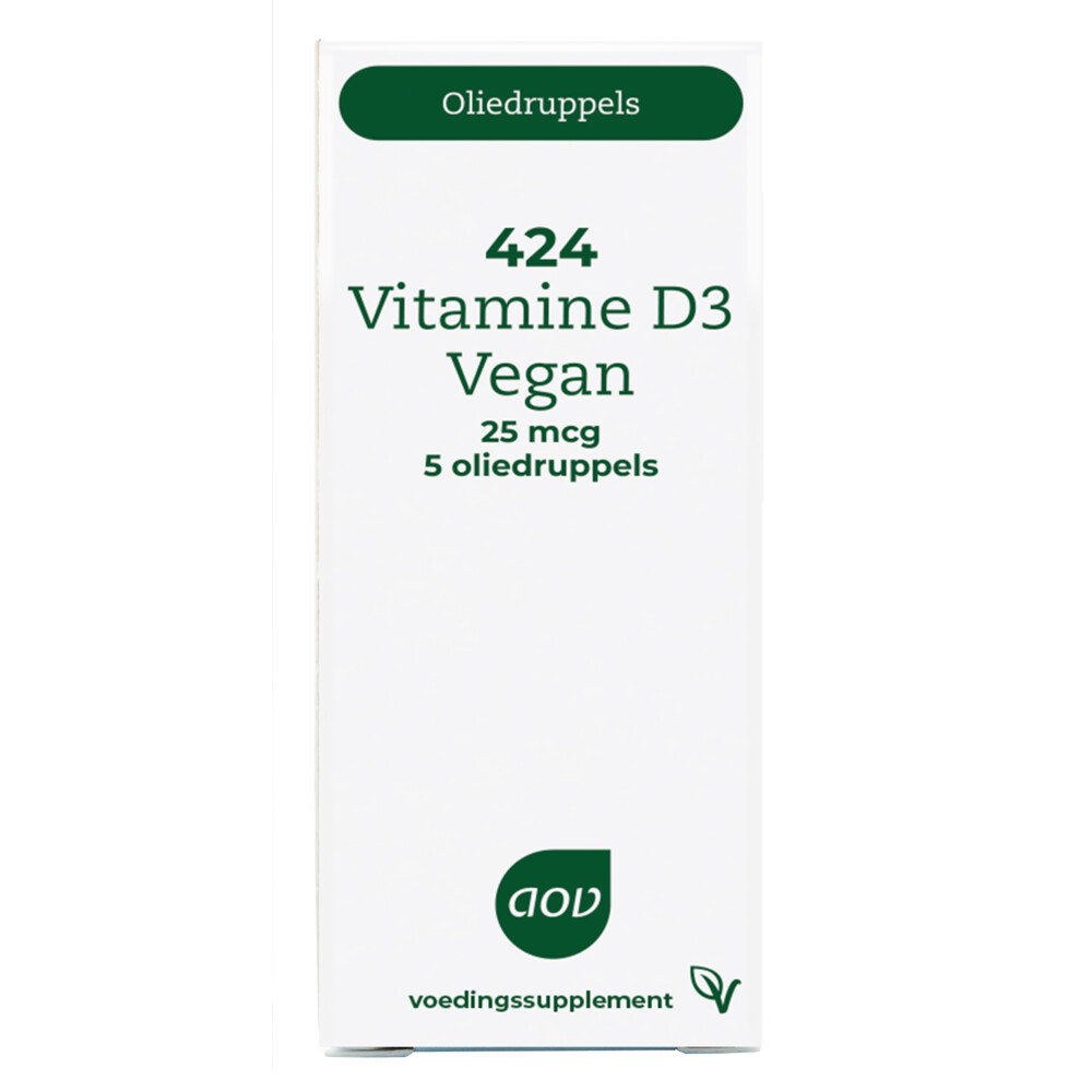 AOV 424 Vitamine D3 Vegan Oliedruppels 15 ml