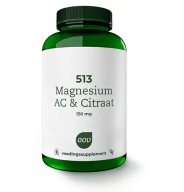 AOV 513 Magnesium AC&Citraat 180 tabletten