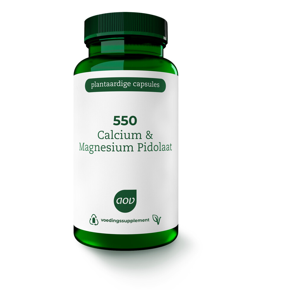 AOV 550 Calcium&Magnesium Pidolaat 90 vegacaps