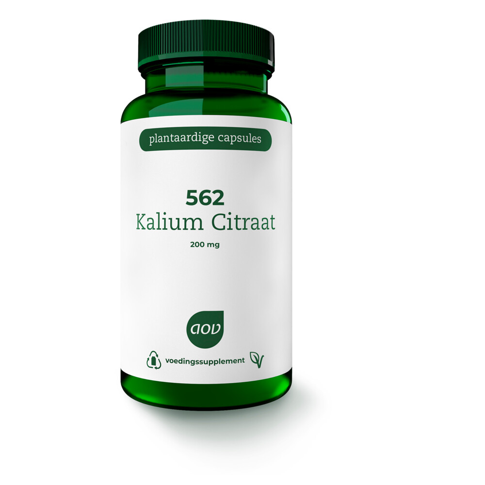 AOV 562 Kalium Citraat 200mg 90 vegacaps