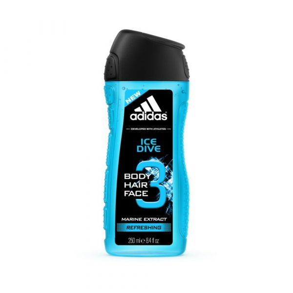 12x Adidas Ice Dive Douchegel 250 ml