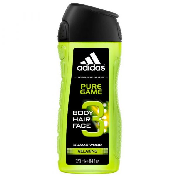 6x Adidas Pure Game Douchegel 250 ml