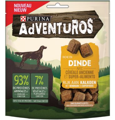 Adventuros Hondensnack Kalkoensmaak 90 gr