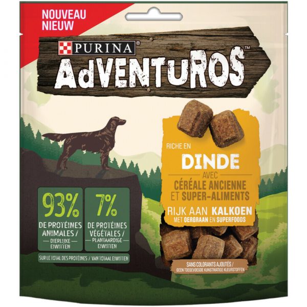 Adventuros Hondensnack Kalkoensmaak 90 gr