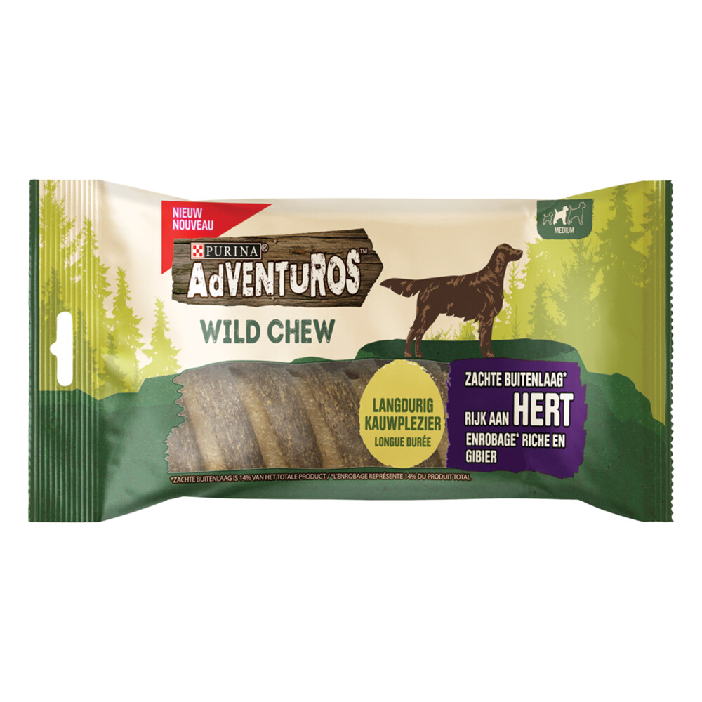 6x Adventuros Wild Chew M 200 gr