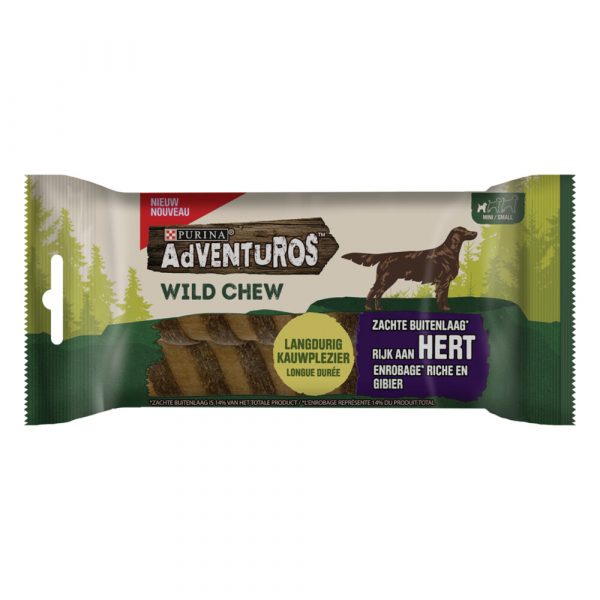 7x Adventuros Wild Chew S 150 gr