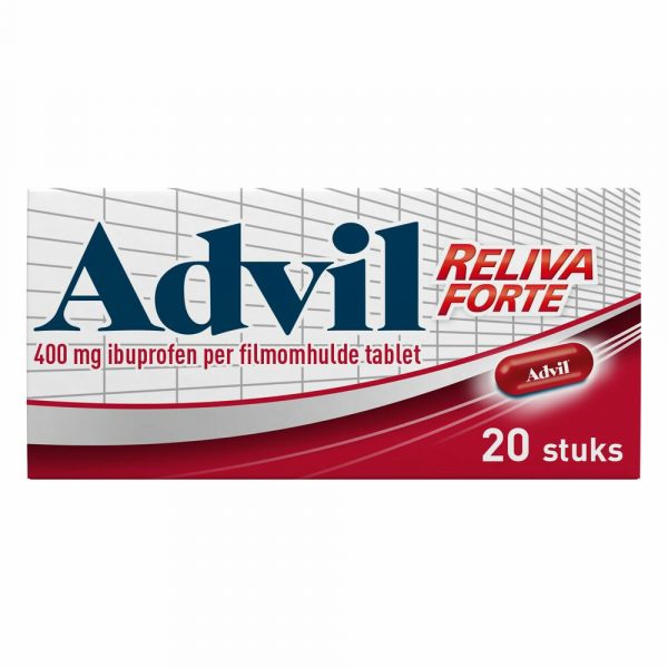 Advil Reliva Forte Oval Tabs 400 mg 20 dragees