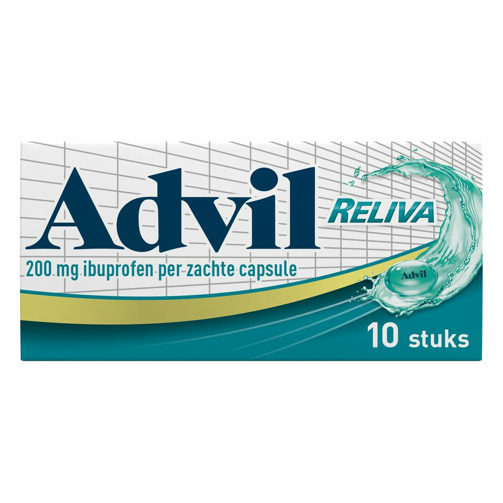 Advil Reliva Liquid-Caps 200 10 capsules