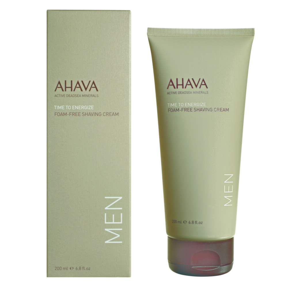 Ahava Time To Energize Men's Foam-Free Shaving Cream 200 ml